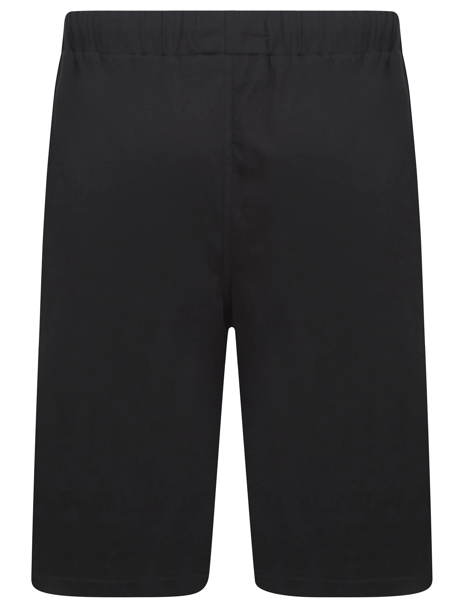 Keir 2 Piece Jersey Cotton Crew Neck T-Shirt and Shorts Lounge Set in Black And White Stripe - Tokyo Laundry - Image 6