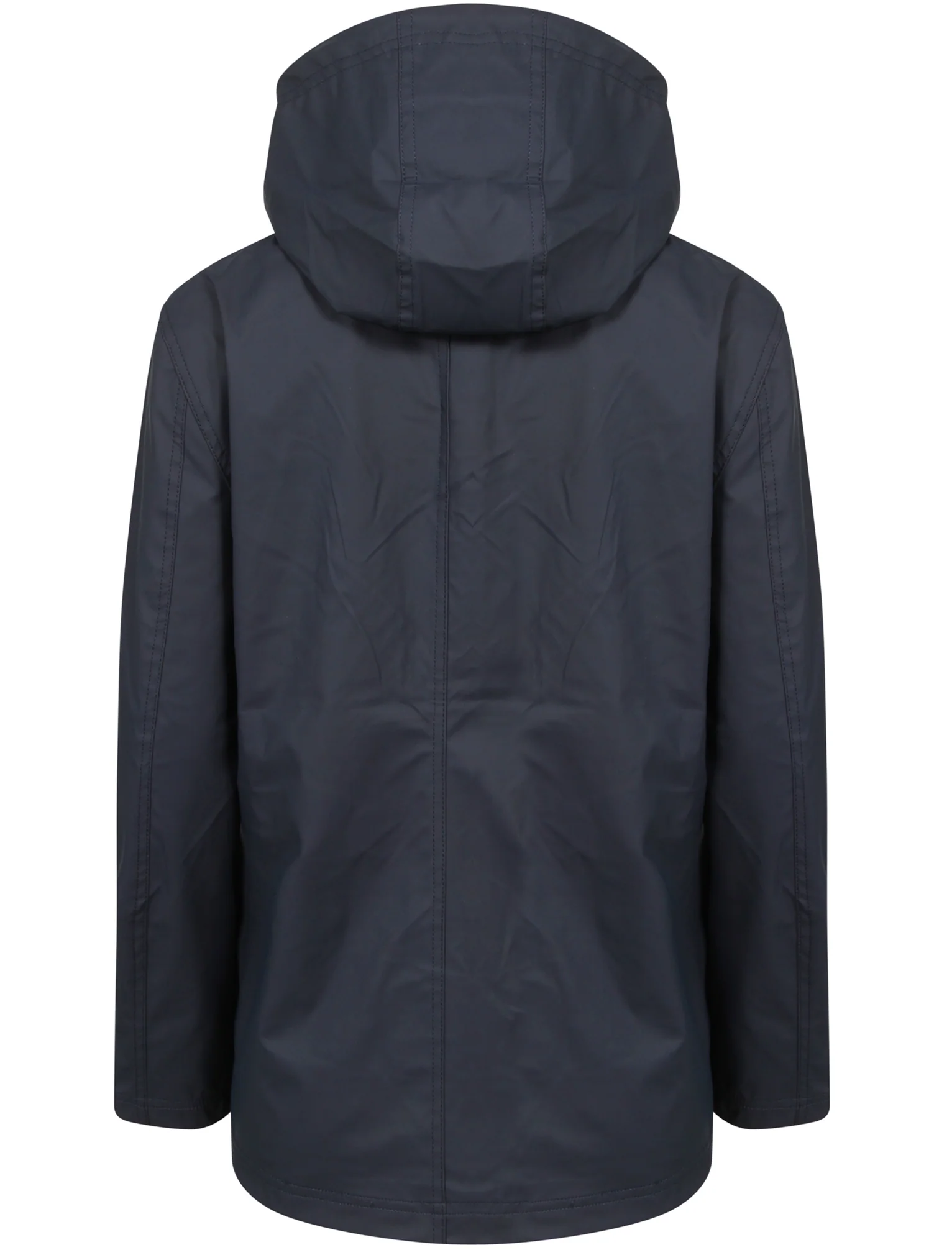 Kestrel Hooded Rain Coat in Navy / Yellow  - Tokyo Laundry - Image 5